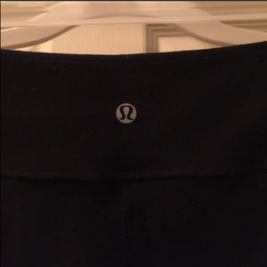 Black Lululemon Yoga Pants